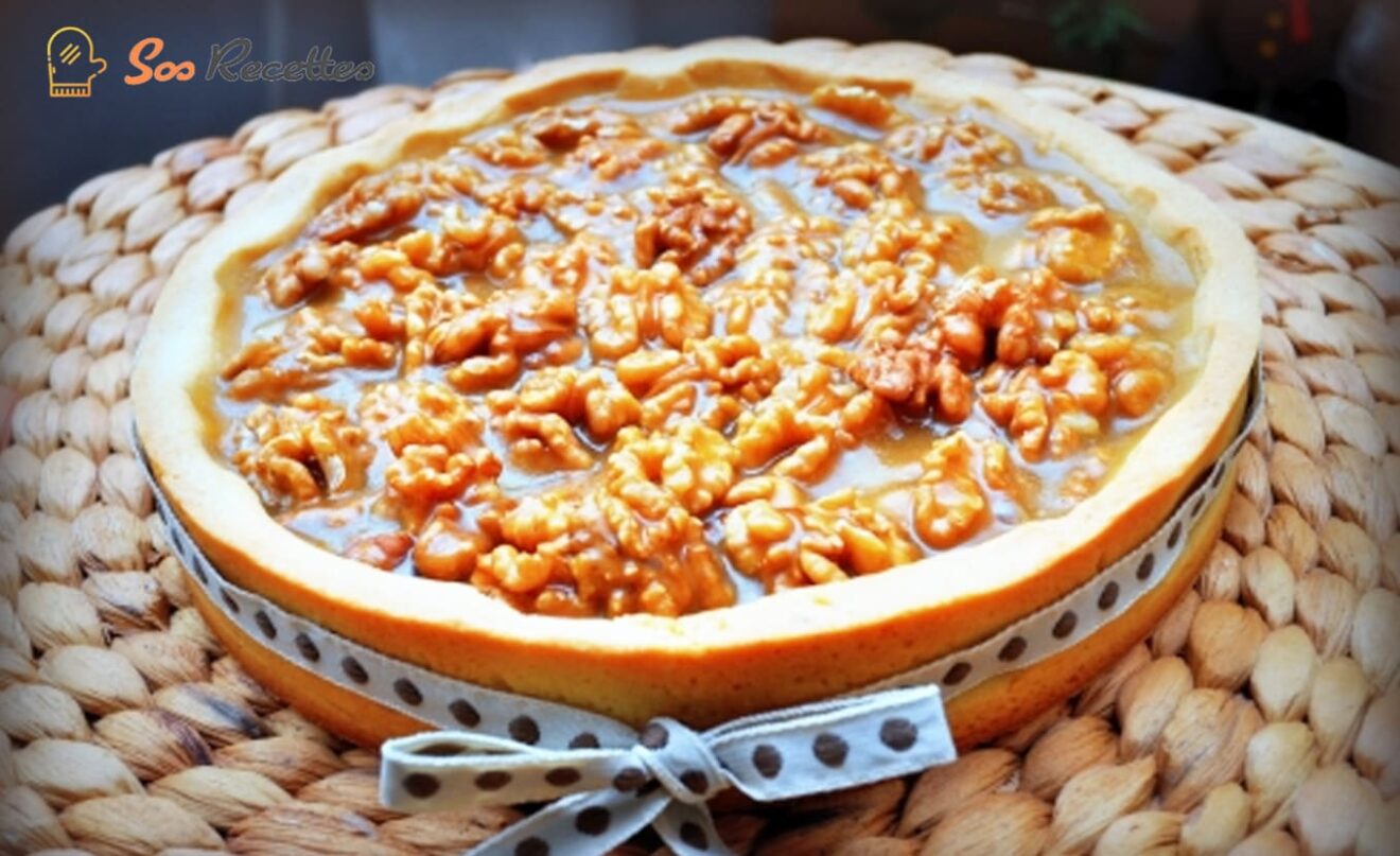 Tarte Aux Noix et Caramel au Beurre salé Sos Recette