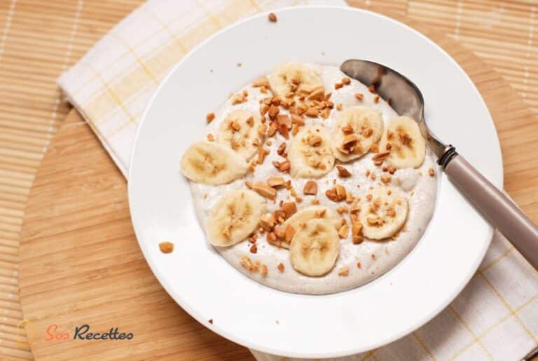 Tapioca au lait de coco et à la banane Sos Recette