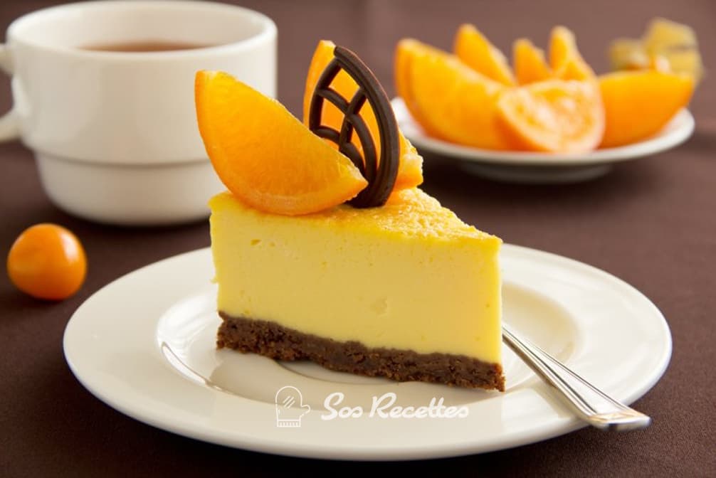 Cheesecake à l’orange 
