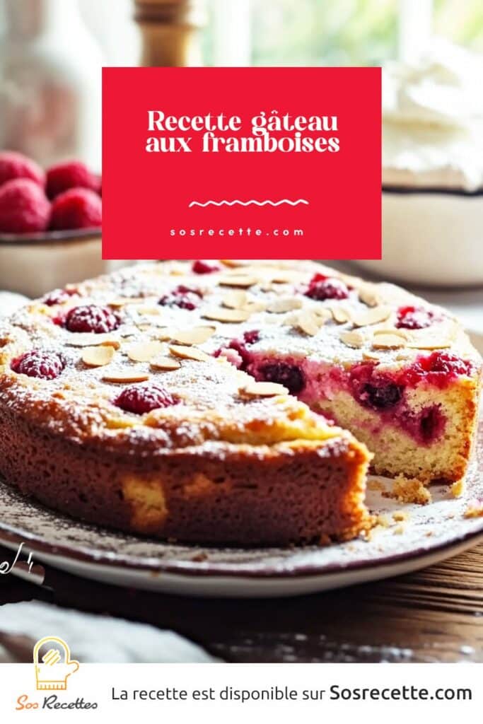 Recette gâteau aux framboises