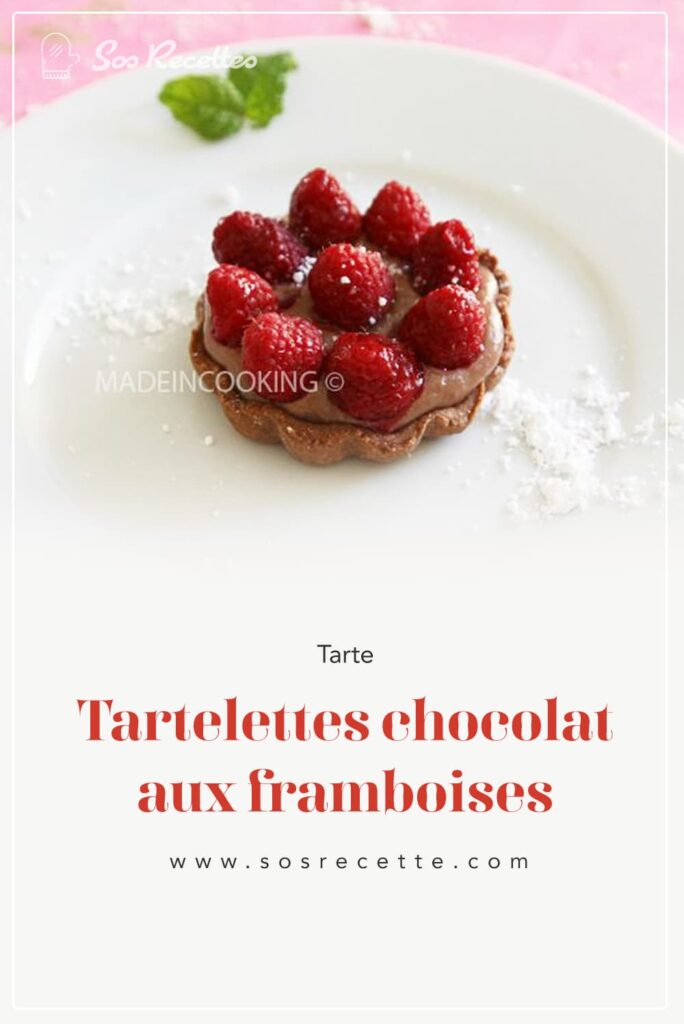 Tartelettes chocolat aux framboises