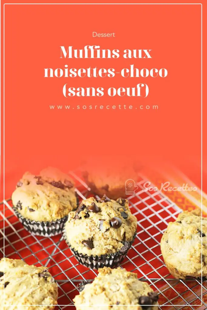 Muffins aux noisettes-choco