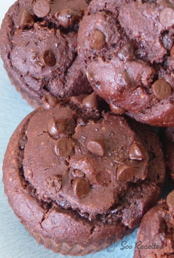 Skinny muffins double chocolat 