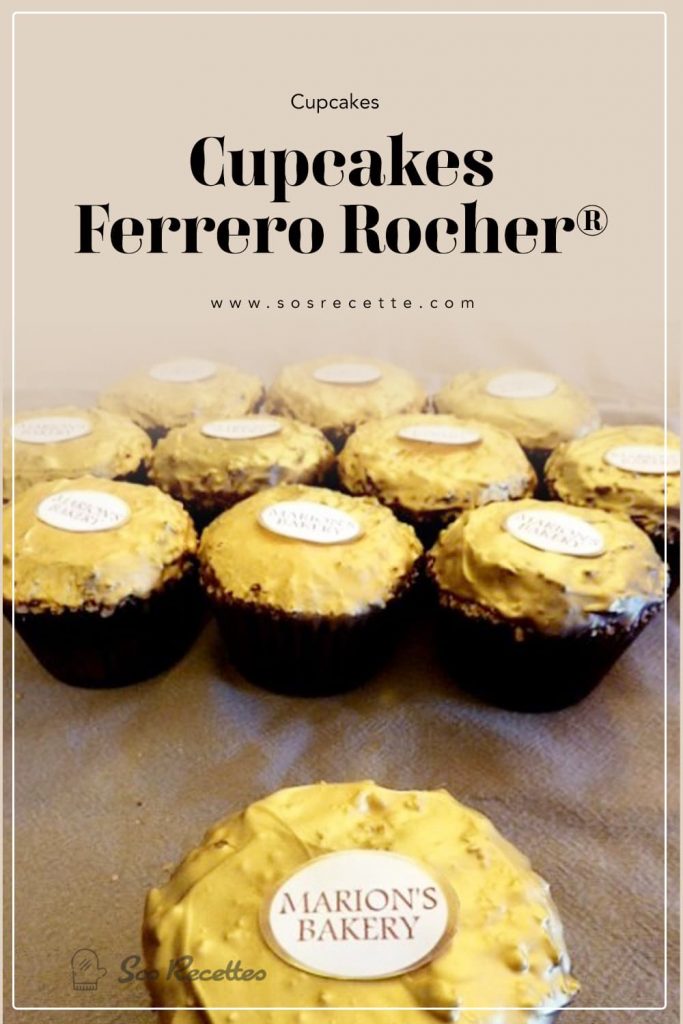 Cupcakes Ferrero Rocher
