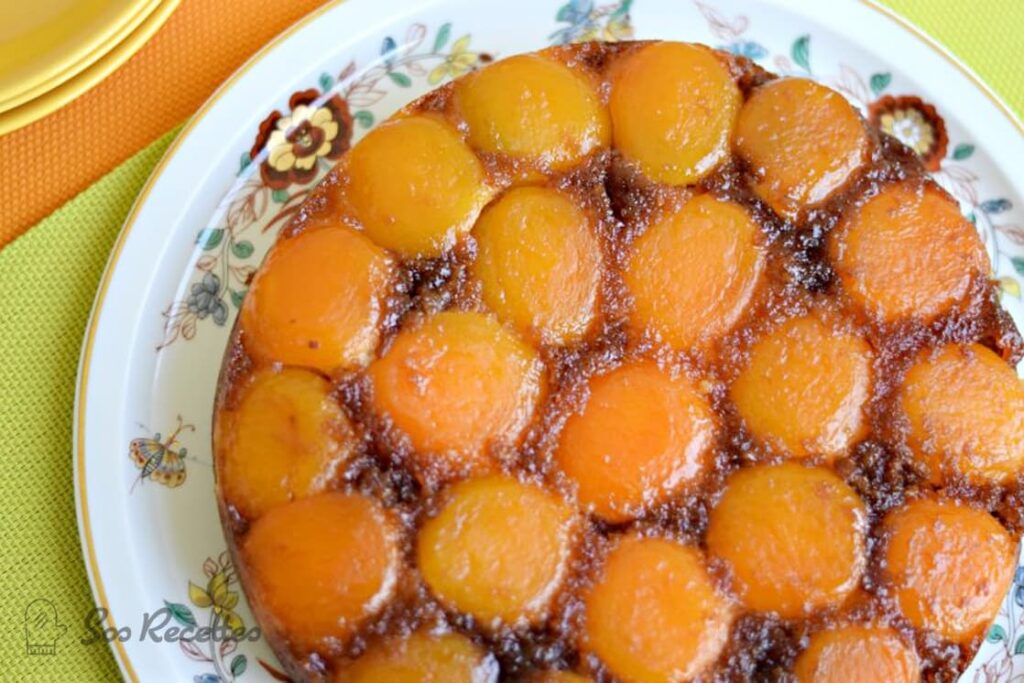Gâteau renversé aux abricots 