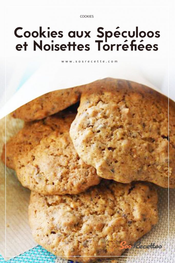 Cookies aux Spéculoos et Noisettes Torréfiées