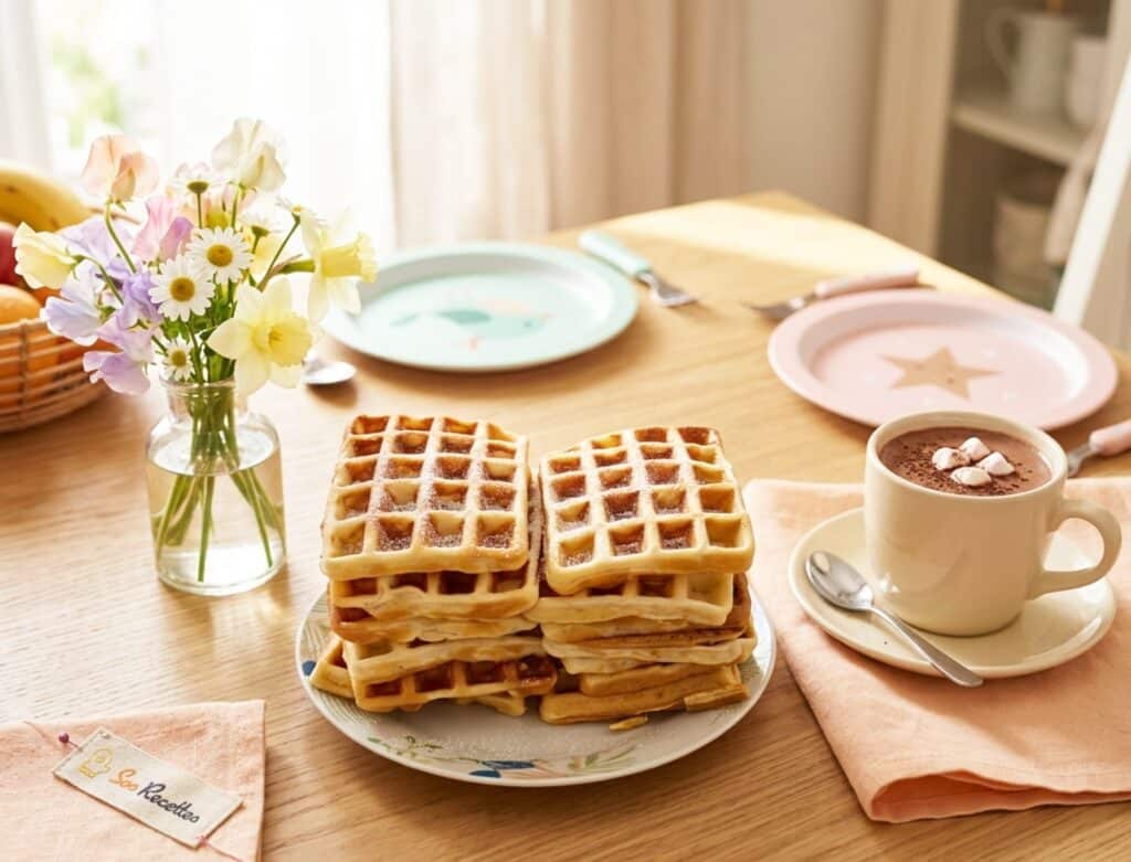 Pâte à gaufres sans repos