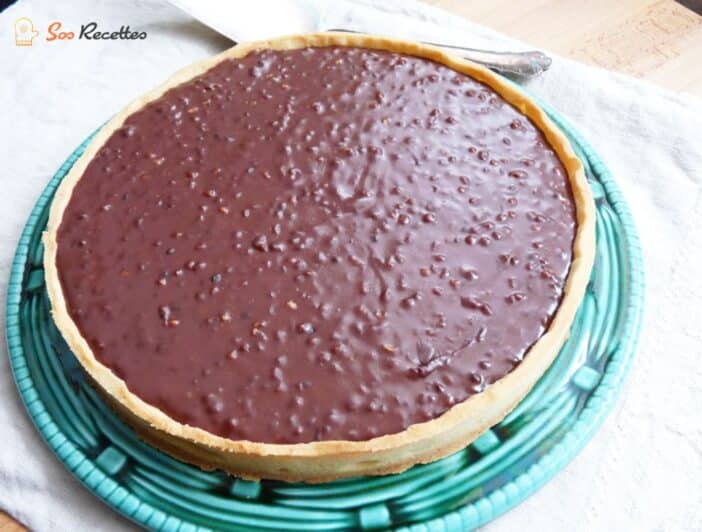 Tarte Au Chocolat Amande