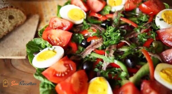 La Vraie Salade Ni Oise Sos Recette