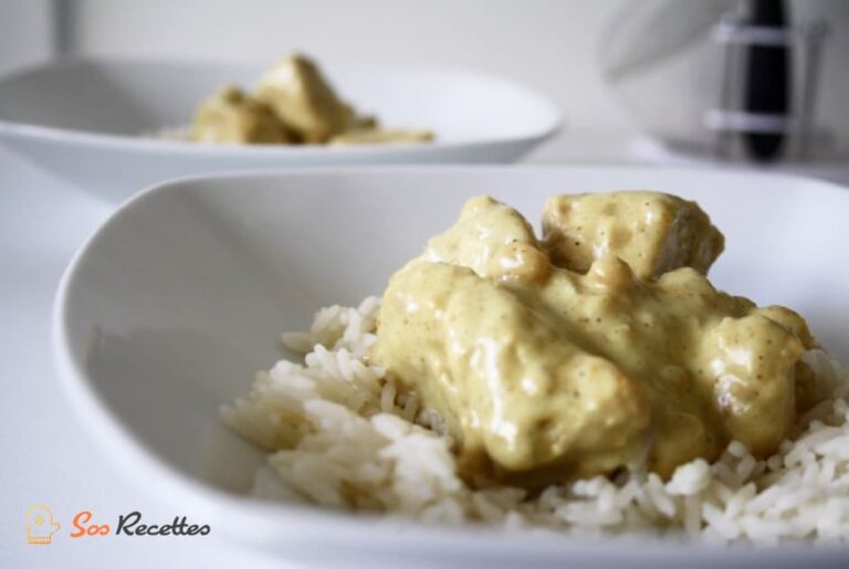 Quasi de veau au lait de coco et curry - Sos Recette