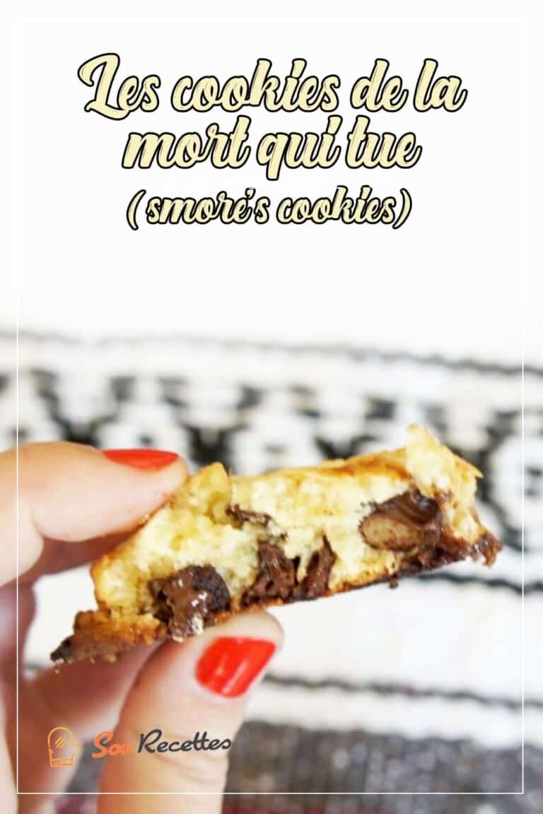 Les cookies de la mort qui tue (smore’s cookies) - Sos Recette