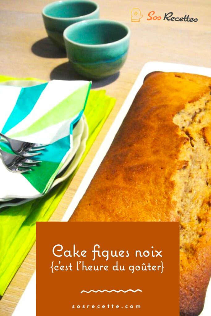Cake figues noix