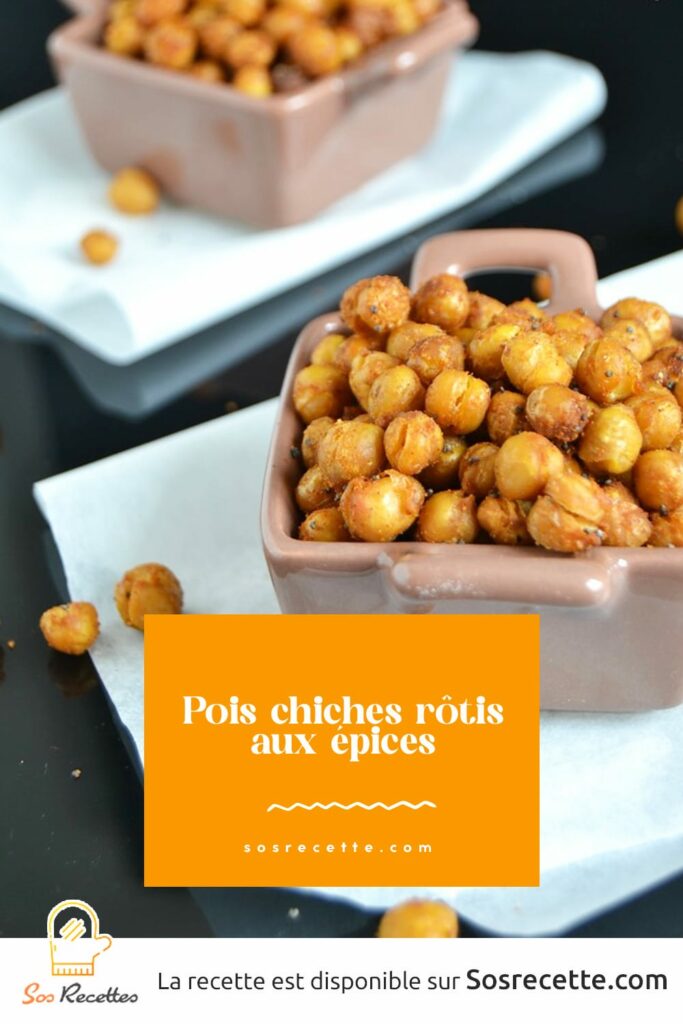 Pois chiches rôtis aux épices