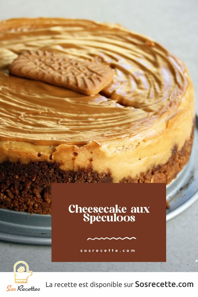 Cheesecake aux Spéculoos