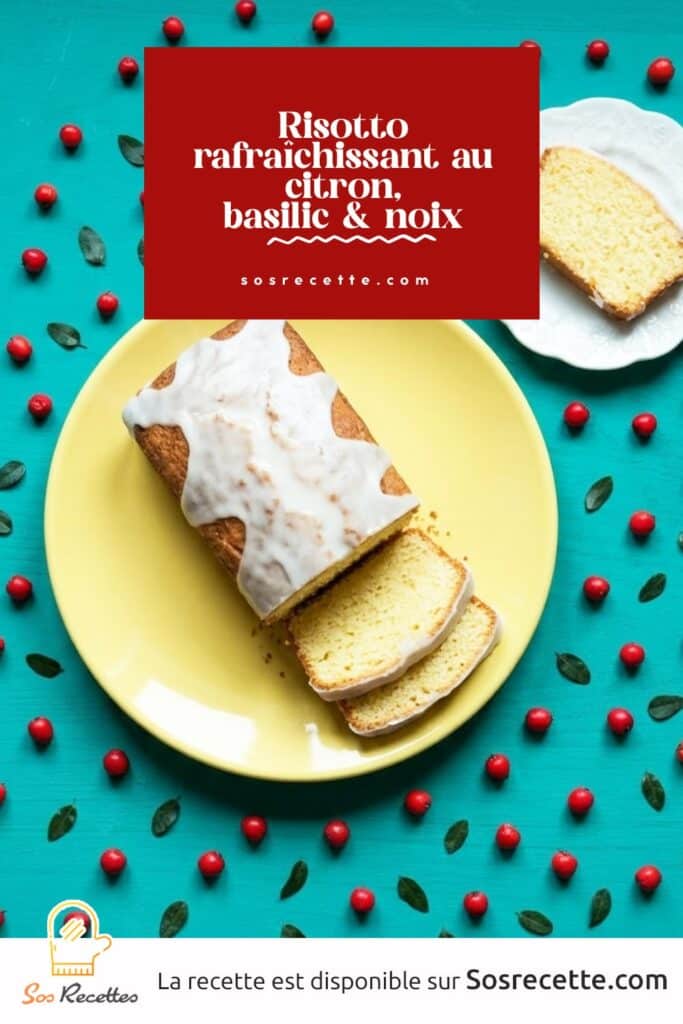 Cake au citron bergamote - recette moelleuse et parfumée