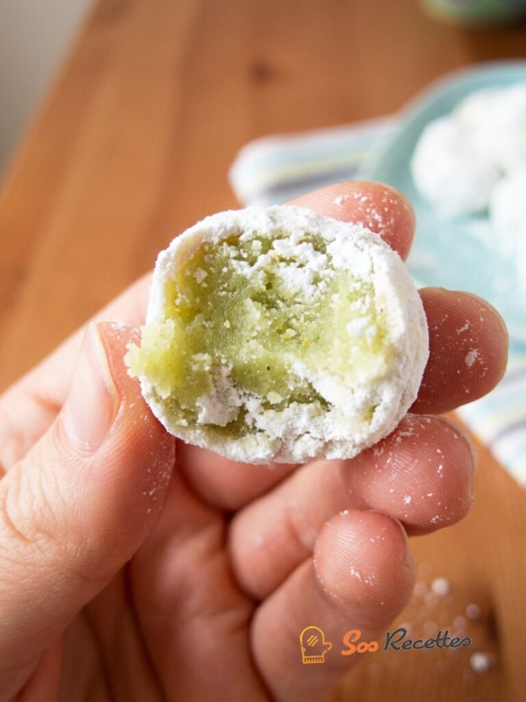Bouchées pâte d’amandes citron