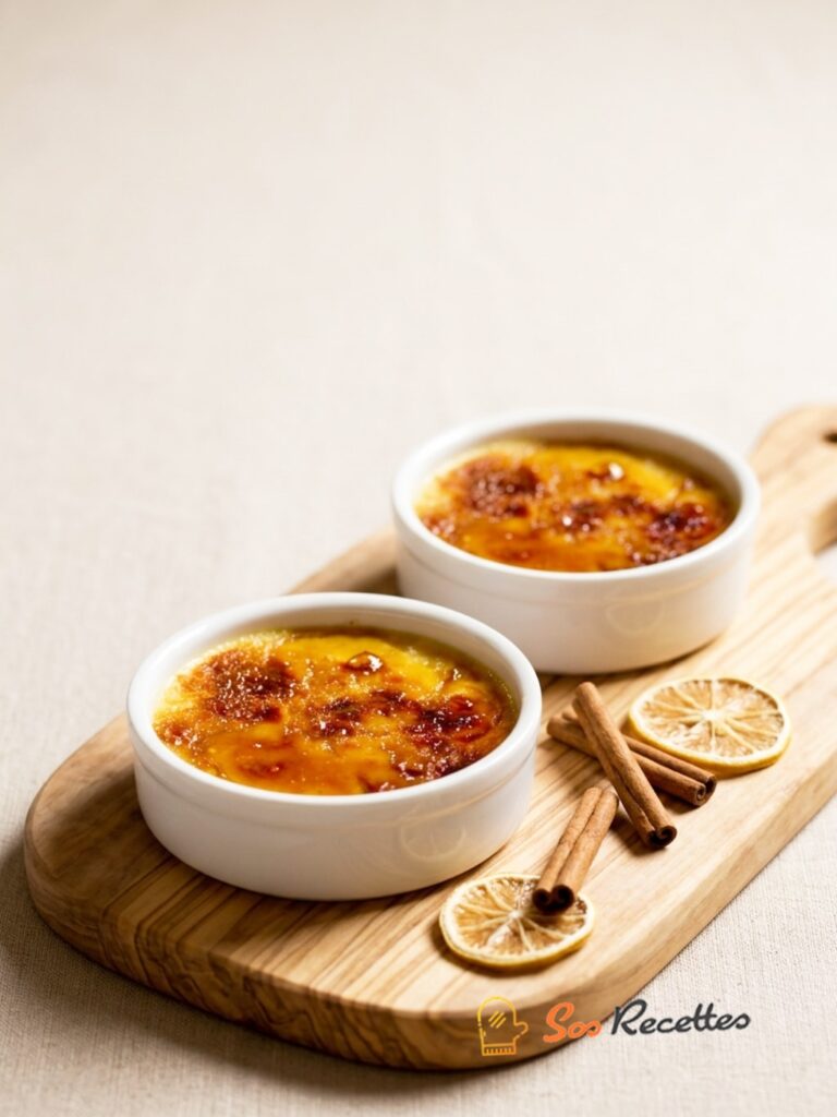 Crème catalane sans lactose