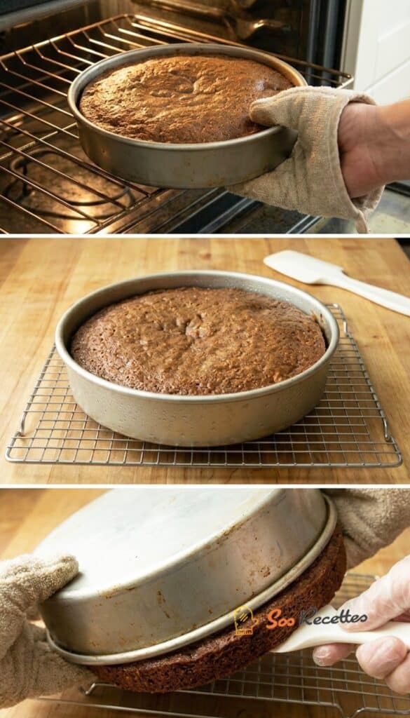 Gâteau aux pommes renversé aux épices